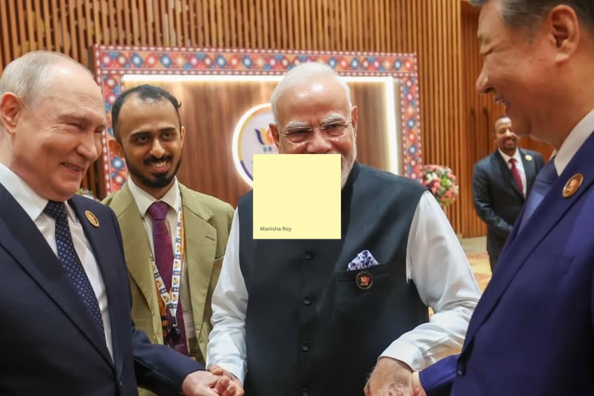 Who Is The Indian Diplomat Seen Standing Close To PM Modi, Xi, Putin In Viral Photo From BRICS Summit?