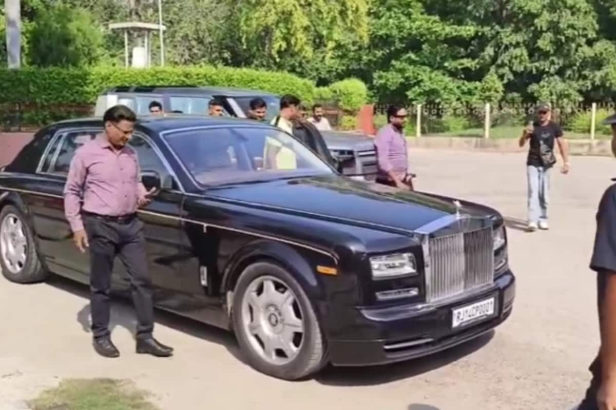 Rolls-Royce, VIP No. Plate: Rajasthan Councillor’s Grand Entry In Luxury Car At Voting Centre Goes Viral