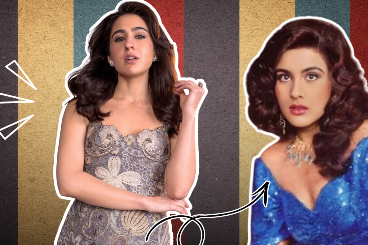 Sara Ali Khan Channels Mothership Amrita Singh With This Vintage-Chic Look