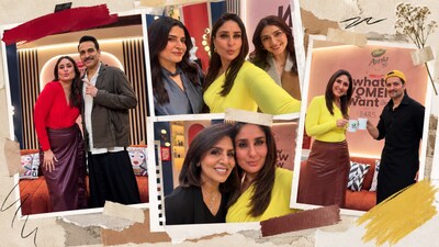 Kareena Kapoor Khan has found a new way to make leather feel fresh, and it involves stepping well outside the usual black-and-biker territory. (Image: Instagram/@kareenakapoorkhan)