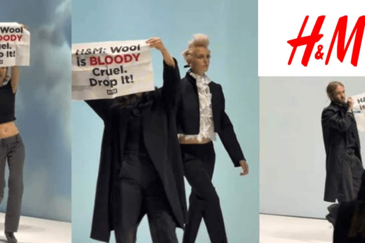 PETA Protesters Crash H&M’s London Fashion Week Show With A Very Direct Message