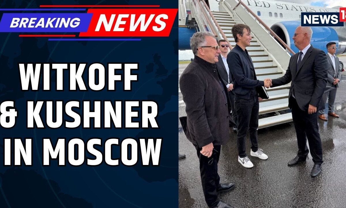 Trump Envoys Witkoff, Kushner Arrive In Moscow For Crucial Ukraine War Talks | News18