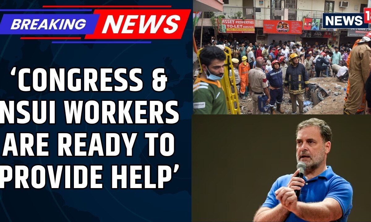Satya Niketan Building Collapse: Rahul Gandhi Puts For The Demand Of Better Hostels In Colleges