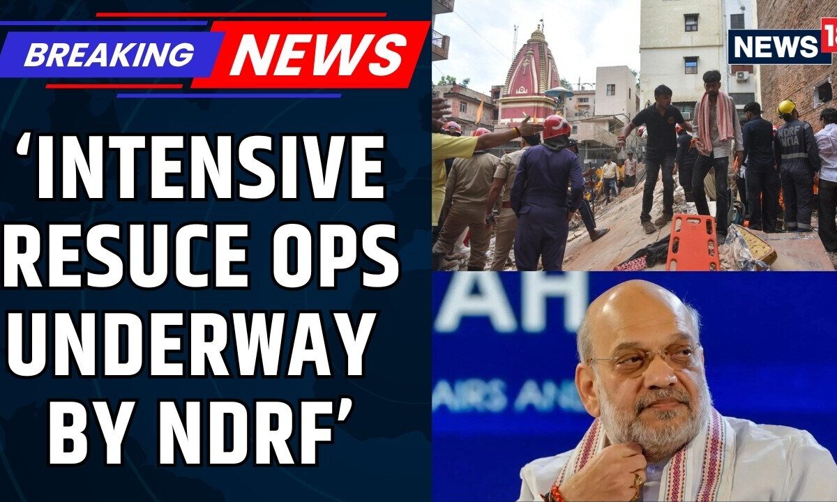 Delhi Building Collapse: Home Minister Amit Shah Takes Stock Of Rescue Ops, Cancels Goa Events | N18