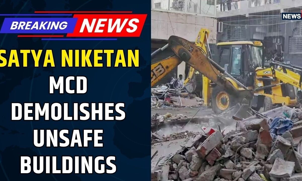Satya Niketan PG Collapse: MCD Demolishes Dangerous Adjoining Building | The 5 PM Brief