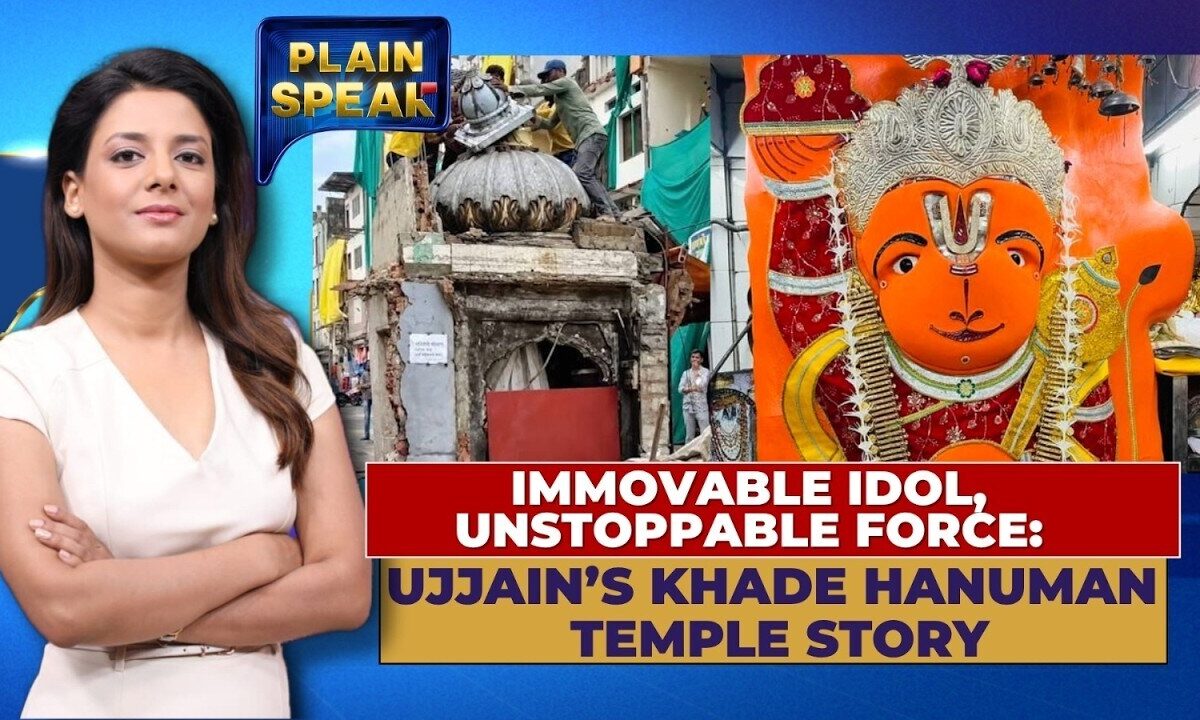 Ujjain’s Khade Hanuman Mystery: Why Won’t The Idol Move? IIT Experts Probe | Plain Speak
