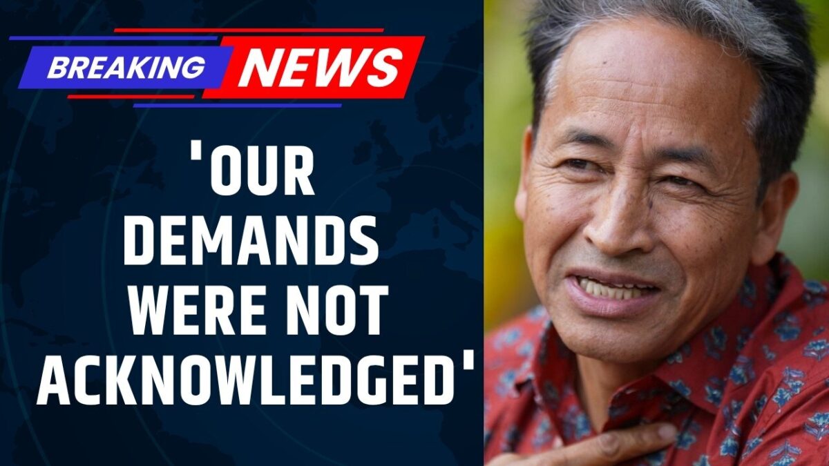 Ladakh Talks Fail? Sonam Wangchuk Warns Of Fresh Protest From September 19 | News18
