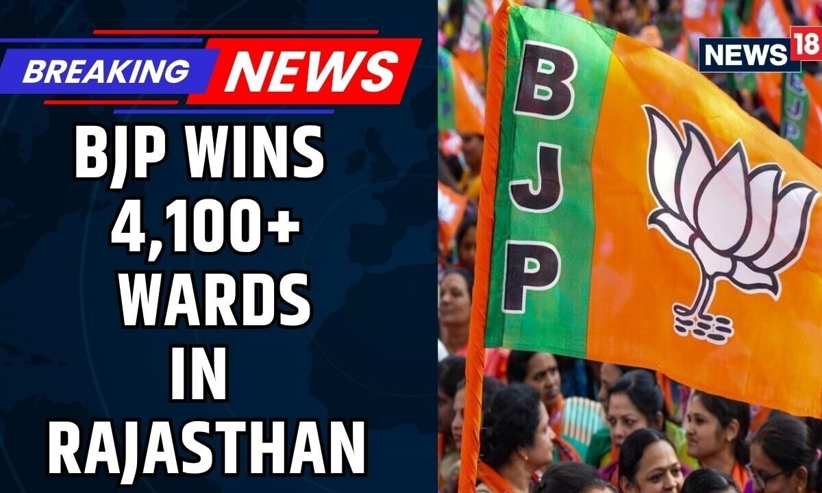 Rajasthan ULB Polls: BJP Wins 4,100+ Wards | Congress Raises Vote Share Questions | Breaking