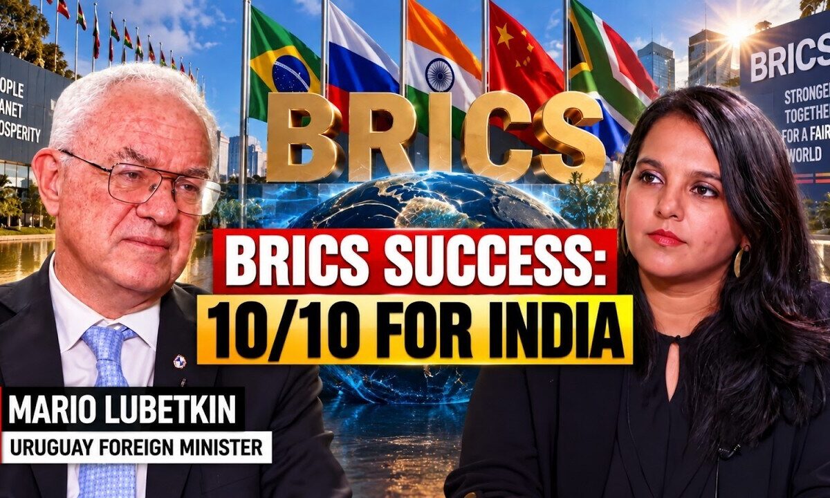 Uruguay FM Mario Lubetkin On India Ties: Trade, Culture, Peacekeeping & India’s BRICS Leadership