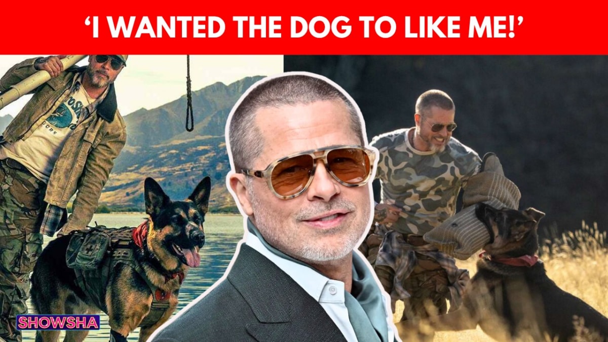 Brad Pitt Details Bonding Challenge With Canine Co-Star