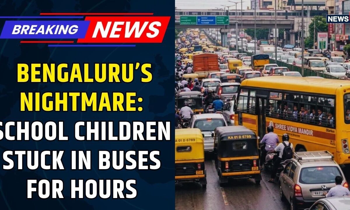 BENGALURU TRAFFIC CRISIS: Schoolchildren Stuck For Hours As Infrastructure Fails | Ground Report
