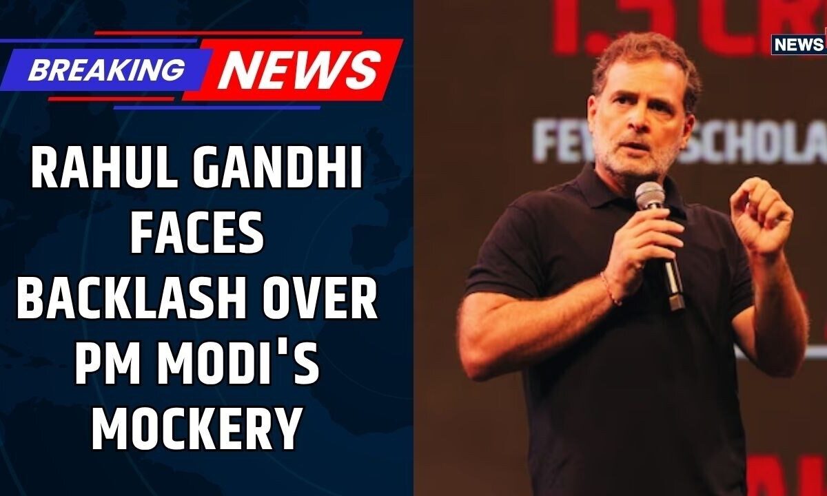 Rahul Gandhi Faces Backlash Over Controversial Mimicry of PM Modi at Chhatro Ki Goonj Rally