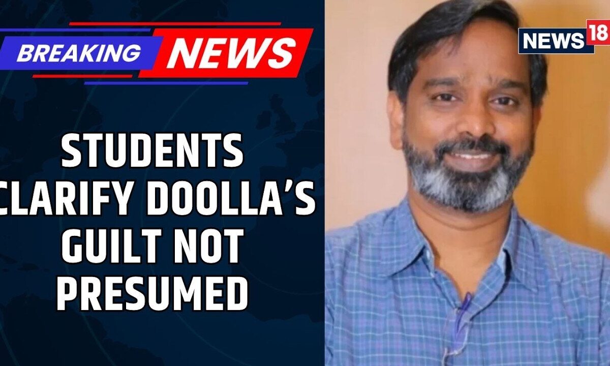 IIT Bombay Student Death: Students Clarify Doolla’s Guilt Not Presumed | Probe Continues | News18