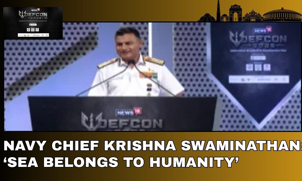 Krishna Swaminathan On Changing Maritime Security | ‘Sea Belongs To Humanity’ | DEFCON 2026 | News18
