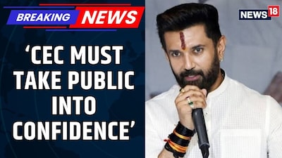 Chirag Paswan Urges CEC to Strengthen Poll Panel's Stance Amid SIR Row