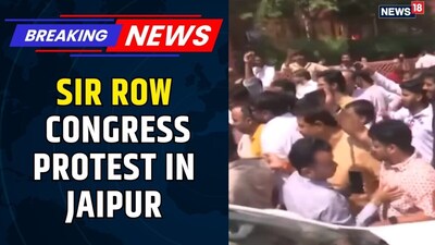 SIR Row Erupts in Rajasthan: Congress Protests Against Election Commission, Demands Action