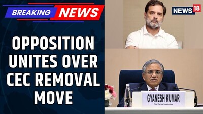 Opposition Rallies Against CEC Gyanesh Kumar, Seeks Removal Motion