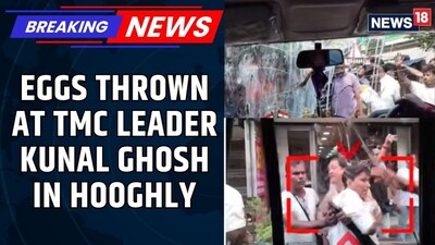 TMC MLA Kunal Ghosh's Car Attacked En Route to Mamata Rally