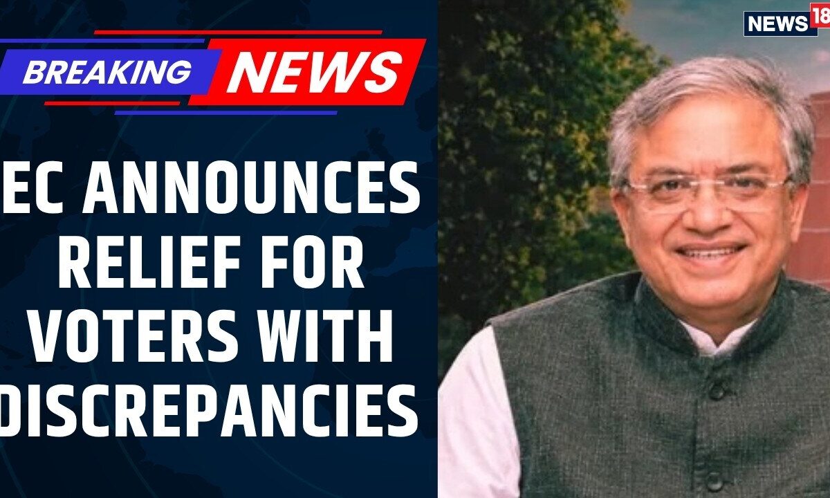 SIR Row: ECI Eases Verification Process | Relief For Voters With Discrepancies | News18