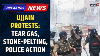 Violent Protests Erupt in Ujjain Over Shahi Masjid Demolition