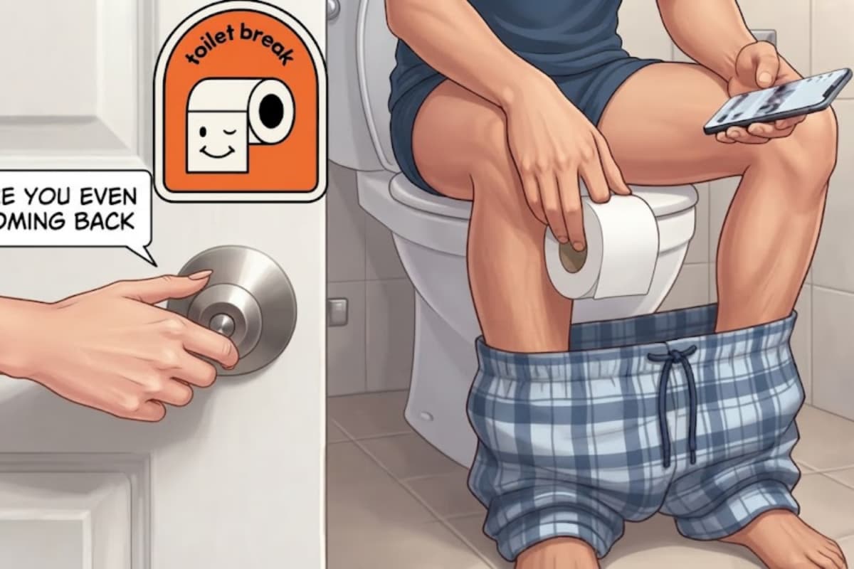 Could Men Be ‘Weaponising Pooping’ To Dodge Responsibilities?