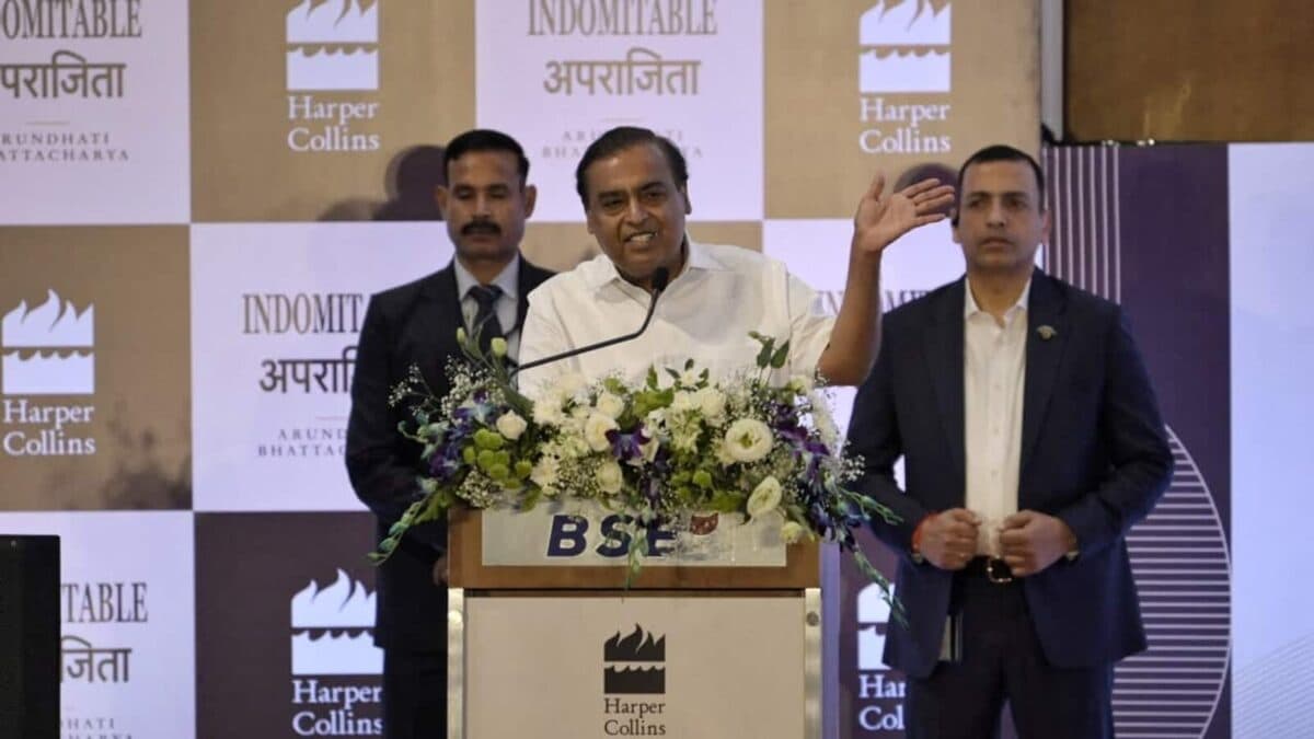 'When Women Rise, India Rises': Mukesh Ambani Calls For National Corporate Support For Working Mothers At Launch Of Arundhati Bhattacharya's Book