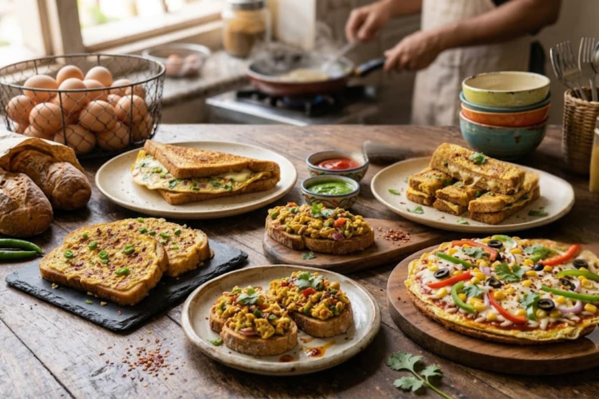 Five Easy Egg Bread Breakfast Recipes Ready Under 15-Minutes
