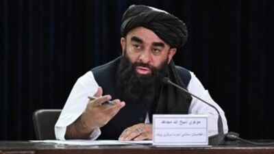 Taliban spokesperson Zabihullah Mujahid. (AFP file photo)