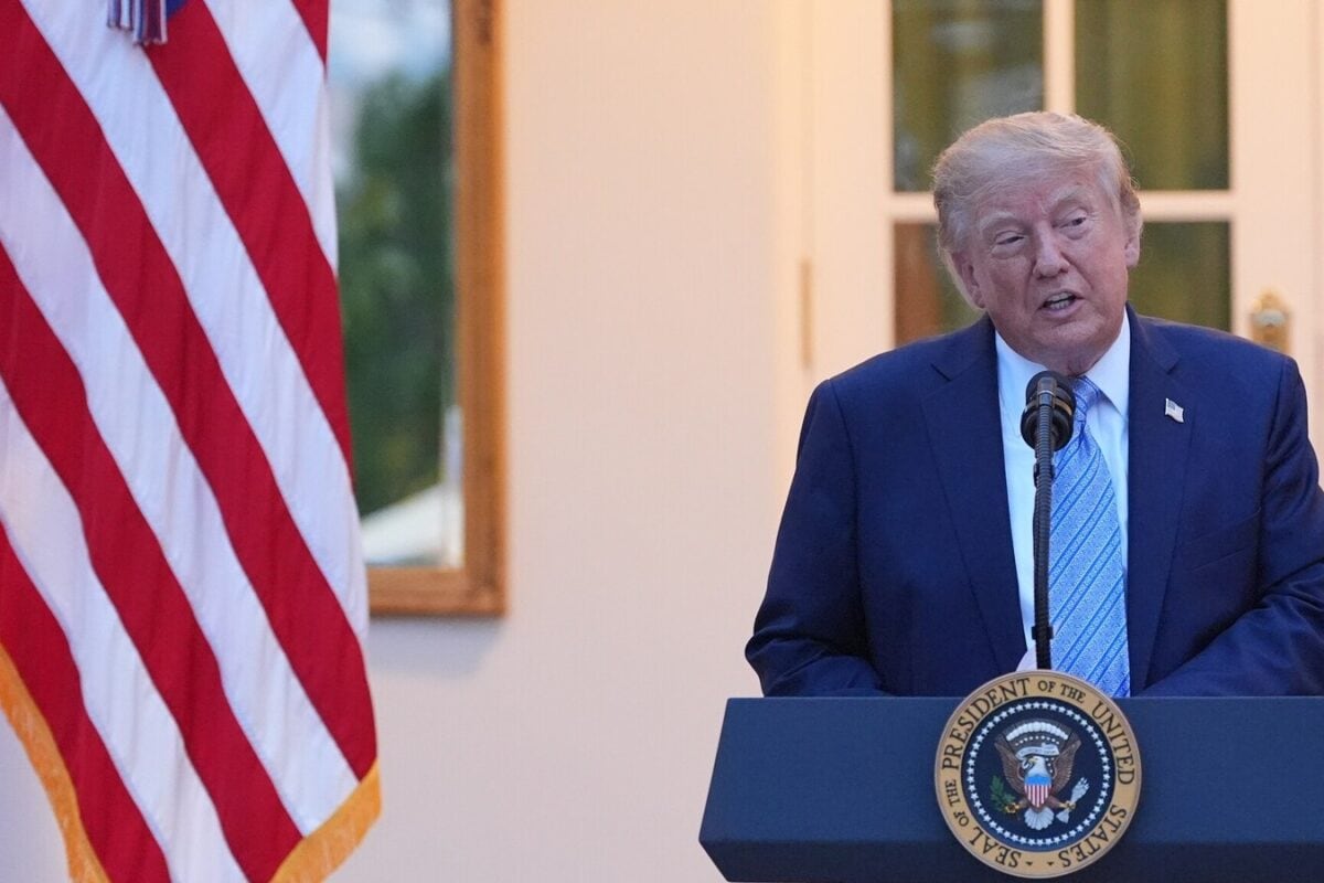‘No Facility Like This Anywhere’: Trump Says Washington Arch Will Double As Military Complex
