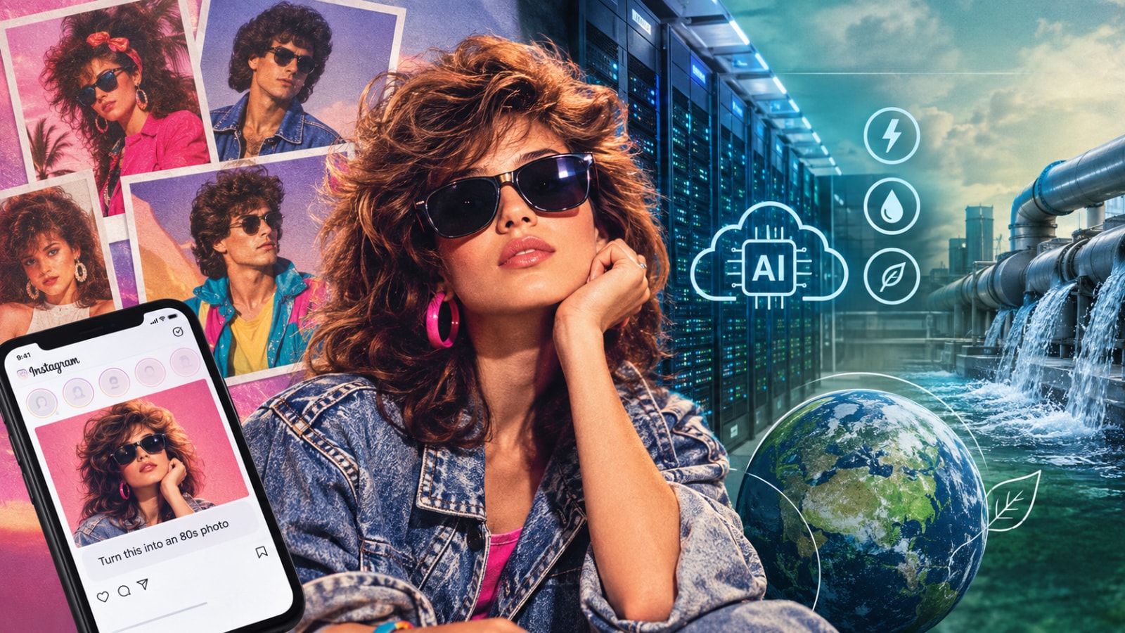 Loving The ChatGPT 80s Trend? What Your Retro-Era Nostalgia Is Costing The Climate