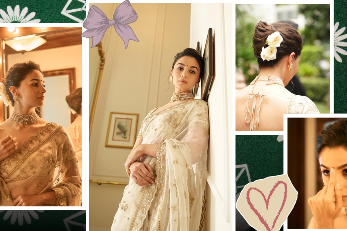 A Look Back At Alia Bhatt Rewearing Her Sabyasachi Wedding Saree At The National Film Awards