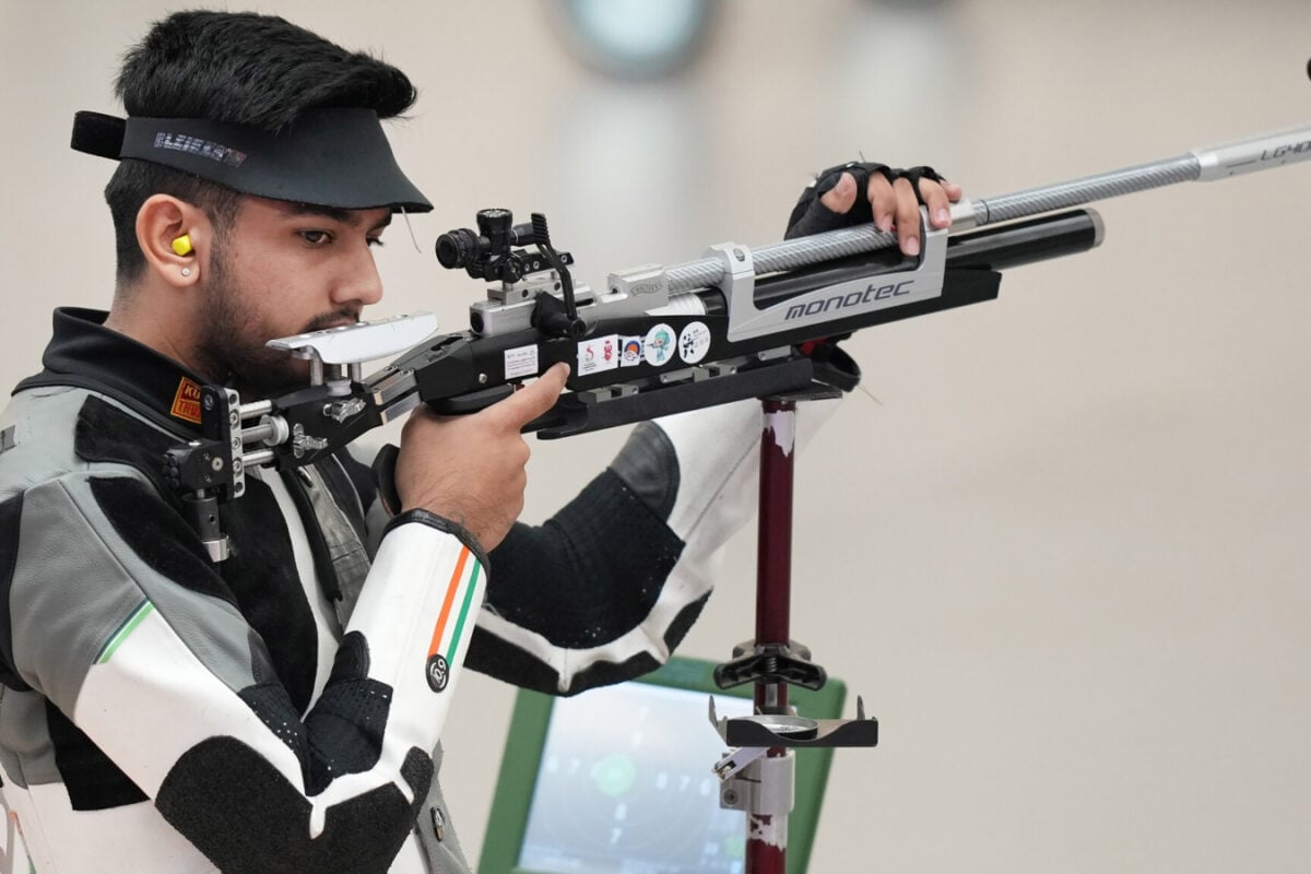 Asian Games 2026: India Win Silver Medal In Men's 50m Rifle 3 Positions