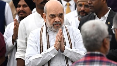 The proposed outreach is in line with Amit Shah’s focus on grassroots organisation in poll-bound states. (AFP)