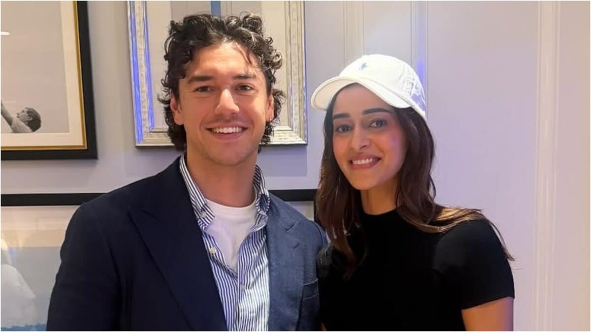 Ananya Panday Poses With Off Campus Star Belmont Cameli At US Open In New York, Pic Goes Viral