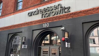 Andreessen Horowitz's office in San Francisco. (Image Courtesy: Ryotaro Yamada/Nikkei Asia)