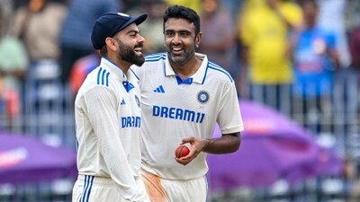 Virat Kohli and Ravichandran Ashwin's relationship has 'improved'.(AFP)