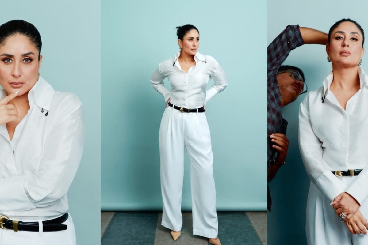 Kareena Kapoor Takes A Page From Veteran Star Jeetendra's Book With All-White Outfit