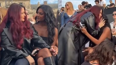 Aishwarya Rai, Simone Ashley share 'sisterly' bond at Paris Fashion Week.