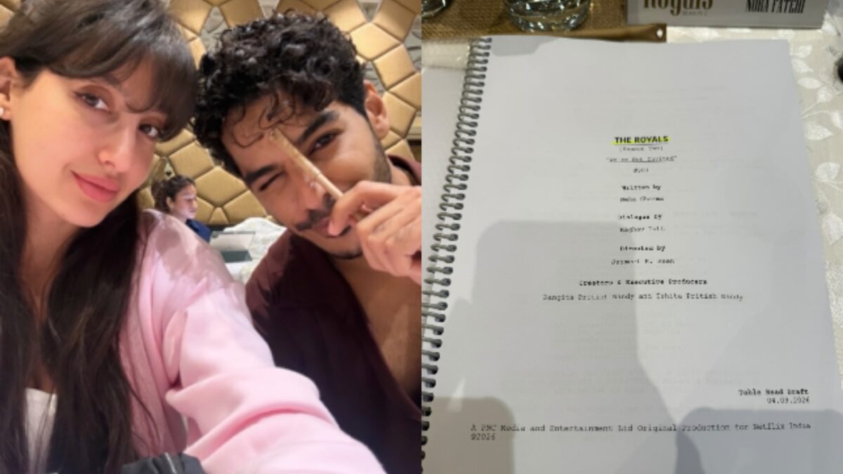 Nora Fatehi Is Back As Ayesha! Begins Shooting For The Royals Season 2 With Ishaan Khatter