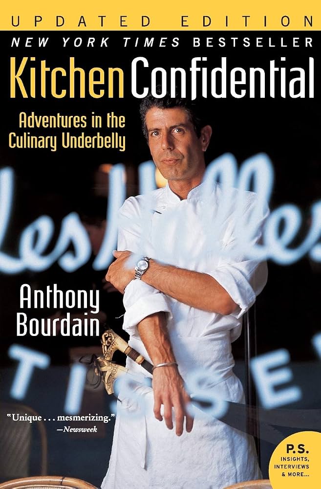 Kitchen Confidential: Adventures In the Culinary UnderbellyThe memoir takes you through the high-octane line kitchens of New York City. Bourdain narrates the chaotic environment that shaped him into an executive chef. It is raw, unapologetic, and brutally honest breakout book that launched him into international stardom. (Image: Amazon) Kitchen Confidential: Adventures In the Culinary UnderbellyThe memoir takes you through the high-octane line kitchens of New York City. Bourdain narrates the chaotic environment that shaped him into an executive chef. It is raw, unapologetic, and brutally honest breakout book that launched him into international stardom. (Image: Amazon)