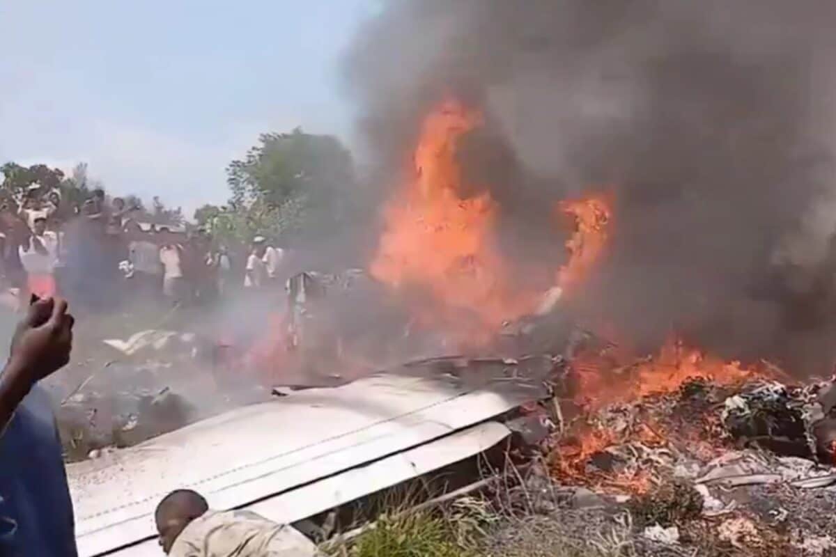 At Least 14, Including Two Senior Military Officials, Killed In Plane Crash In Congo’s Kinshasa