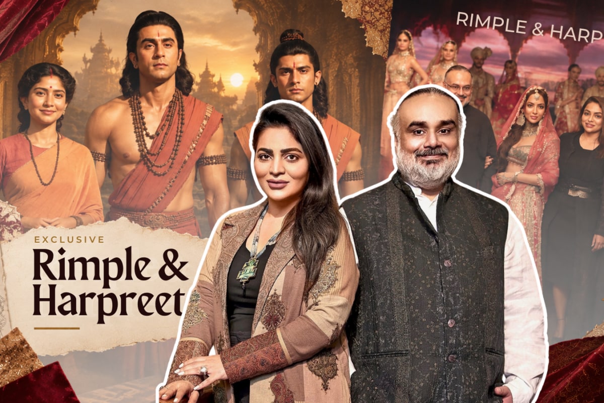 Rimple And Harpreet On Ramayana Costumes, The Backlash And Their Return To The Runway After A Decade | EXCLUSIVE