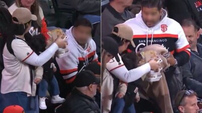 ‘She Deserves Better’: Man’s Reaction To Mom Carrying Baby And Food At Game Starts Internet Debate (Credit: X/@nocontextsfg)
