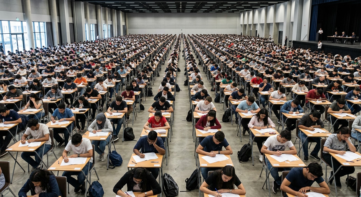 Percentile is often useful when thousands or lakhs of candidates take an examination and their relative performance needs to be measured. For example, two candidates may take an exam with different difficulty levels or across different sessions. A percentile can help indicate their relative standing among candidates, depending on the examination's specific scoring method.