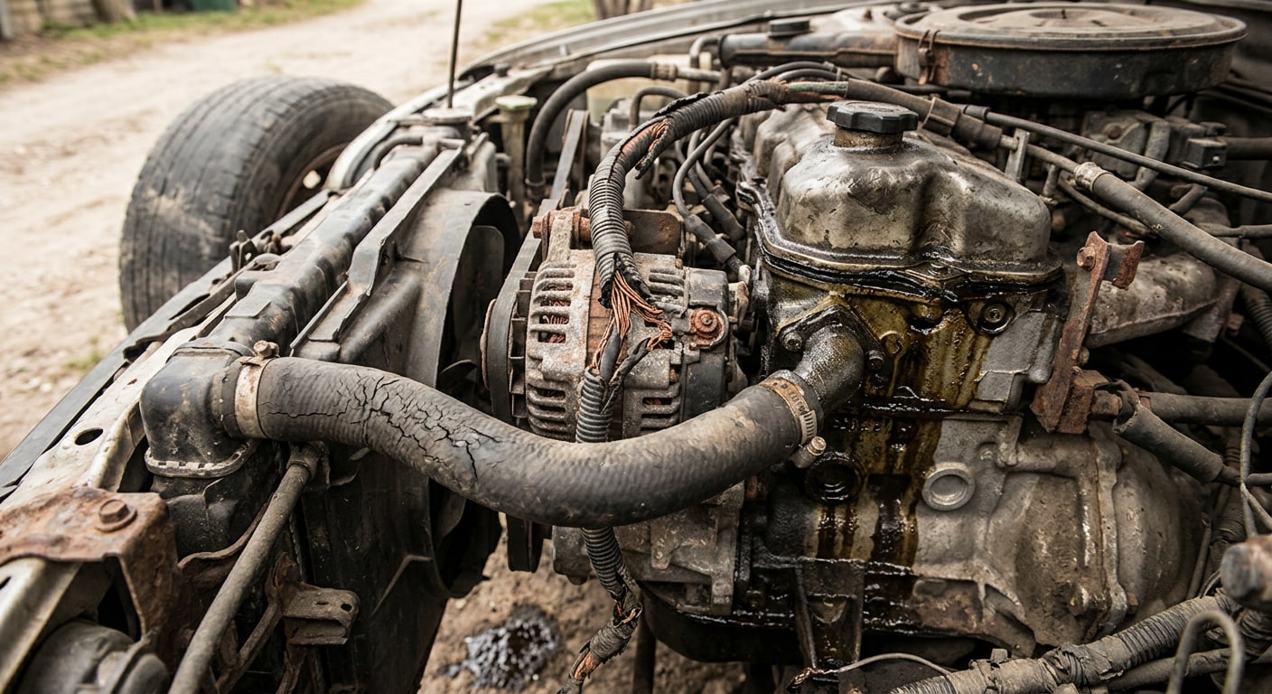 Poor Maintenance: Regular inspection and maintenance can help identify damaged wires, leaking fluids, worn tyres and mechanical problems before they become serious. Poor Maintenance: Regular inspection and maintenance can help identify damaged wires, leaking fluids, worn tyres and mechanical problems before they become serious.