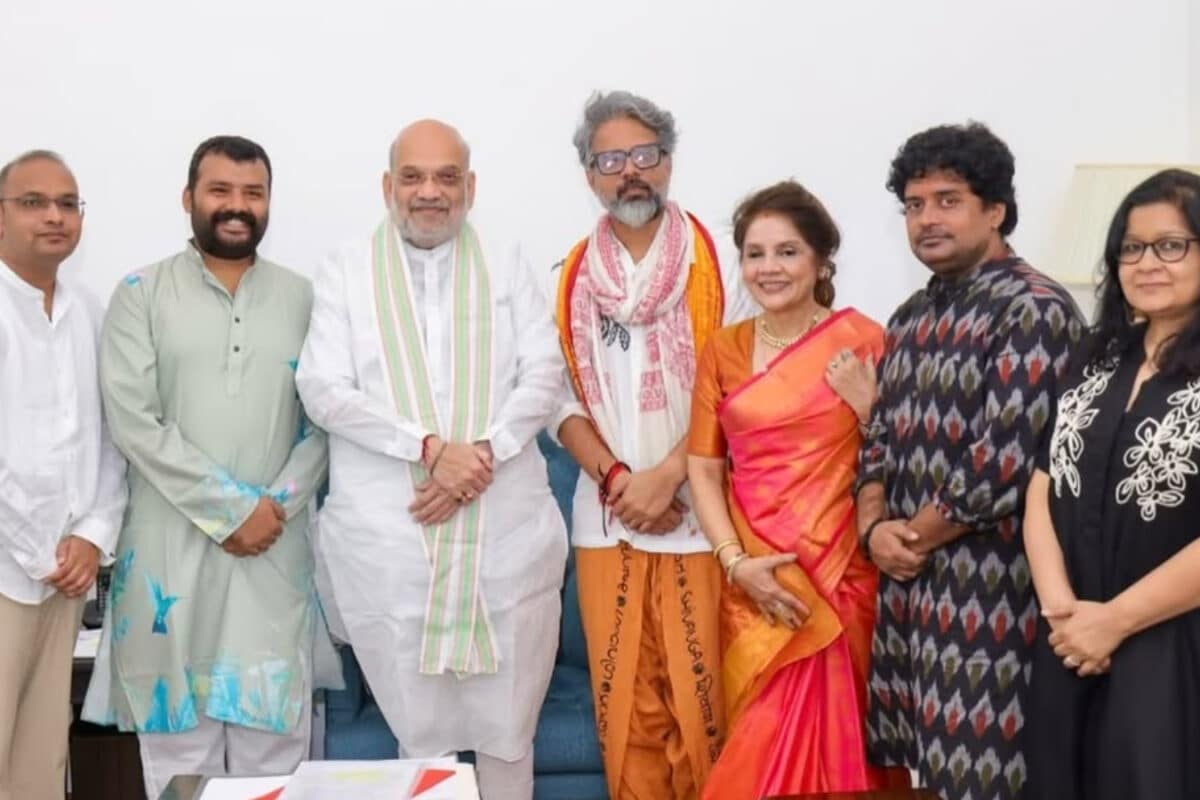 Hanuman Ansh Meets Union Home Minister Amit Shah At His New Delhi Residence | Picture Go Viral