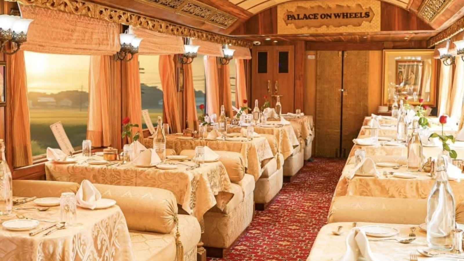 Each guest coach is uniquely named after famous princely states of Rajasthan, such as Jaipur, Udaipur, and Jaisalmer. Equipped with private en-suite bathrooms, plush furnishings, elegant carpeting, and personal butler services, the train ensures an unmatched royal living experience.