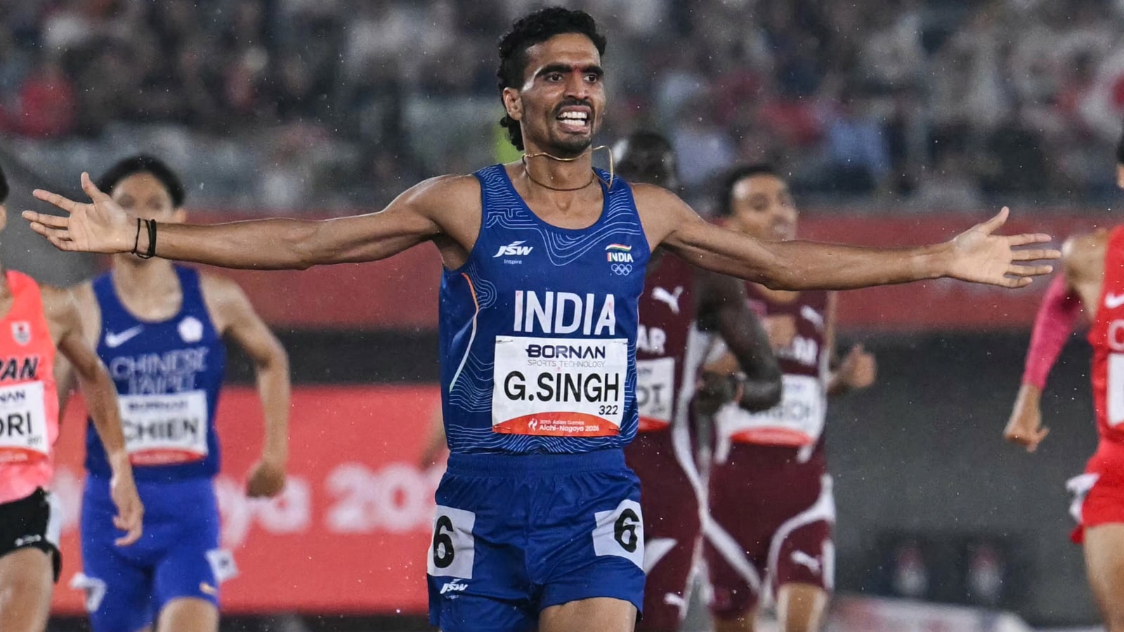 India's Gulveer Singh. (AFP)