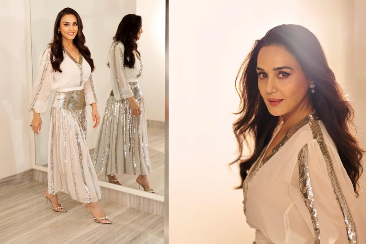 Preity Zinta’s Glittering Temperley London Look Is Giving Major VIBE Energy