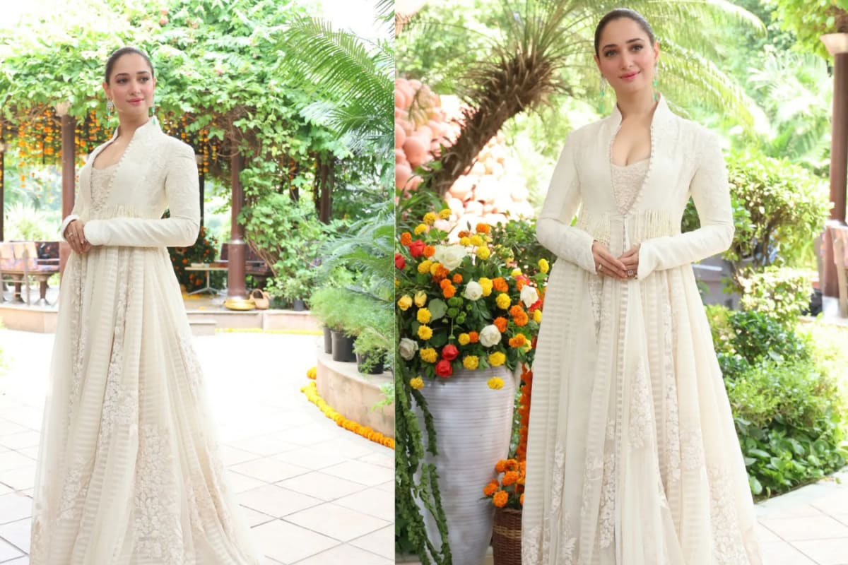 Tamannaah Bhatia’s Ivory Moment in Rohit Bal Is Giving Modern Maharani Energy